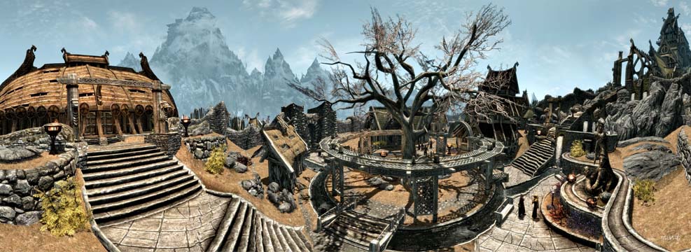 Skyrim Panorama Whiterun 360°